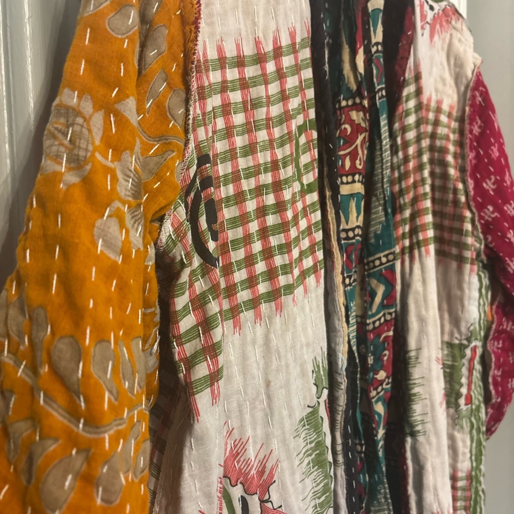 Kantha Kimono or Robe - Picture 8 of 9